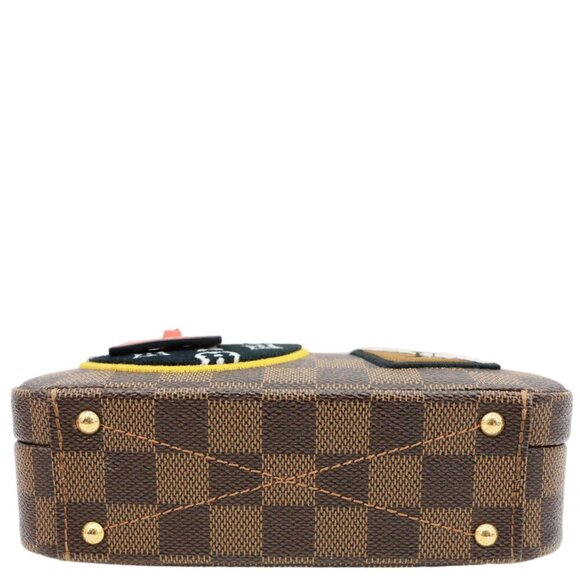 Louis Vuitton  Stories Box Patches Damier Ebene Shoulder Bag Brown - Picture 6 of 15